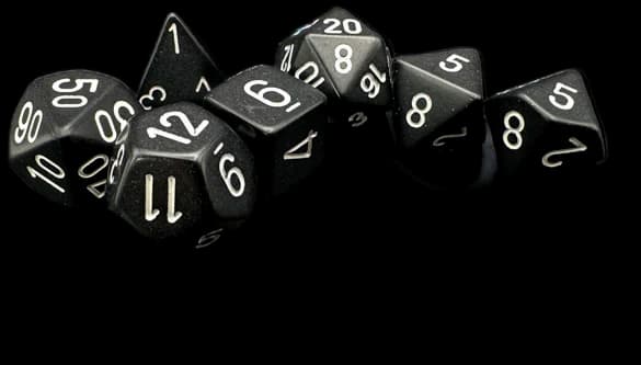 Chessex 7-Die Polyhedral Set