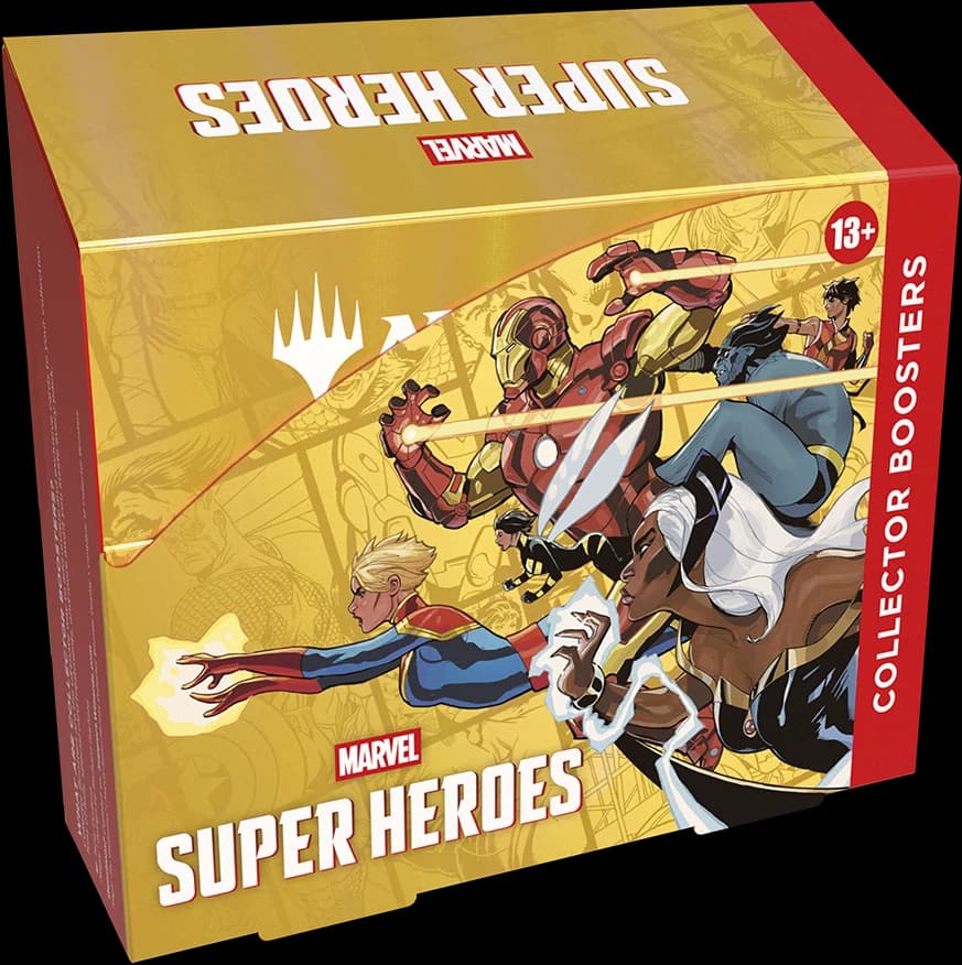 Marvel Super Heroes Collector Booster Display