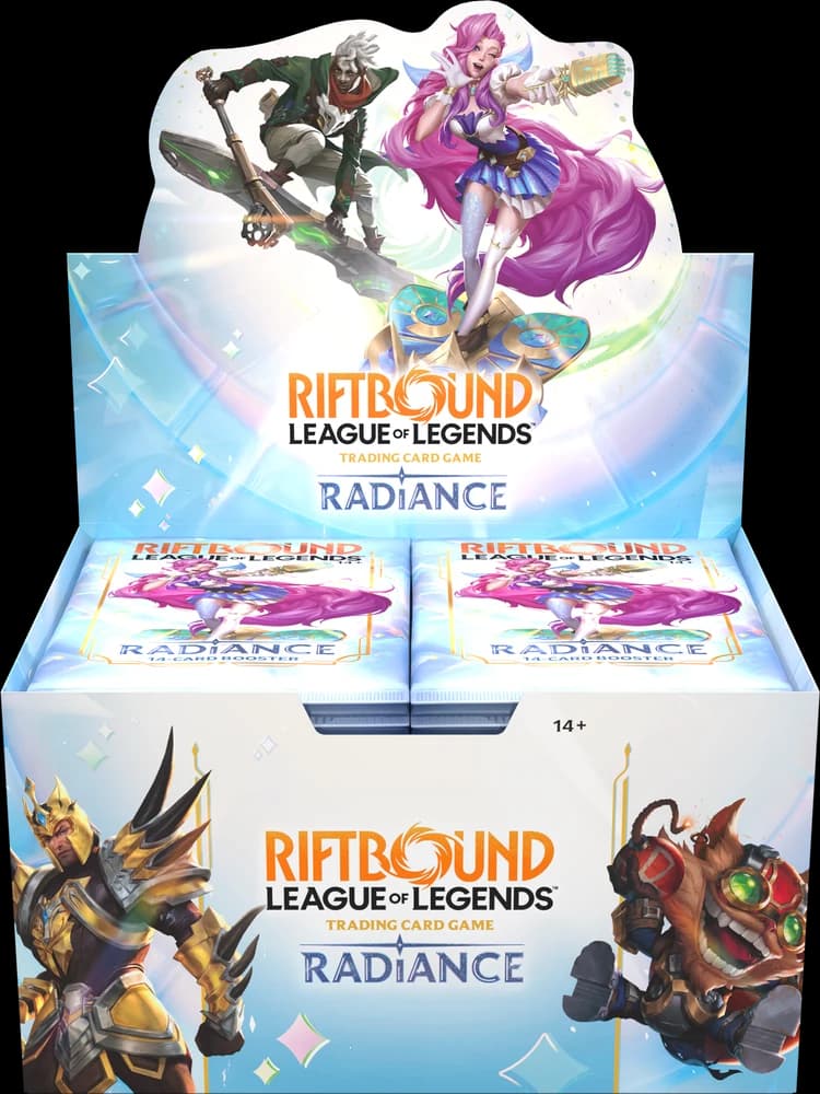 Riftbound Radiance Booster Display